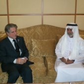 Photo 19 of 25 - Former President meets Cheikh Nahyan Bin Mubarak 02032008