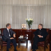 Photo 23 of 25 - Former President meets Monseigneur Luigi Gatti 10032008