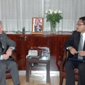 Photo 13 of 25 -  Former President meets Indonesian Ambassador 13022008