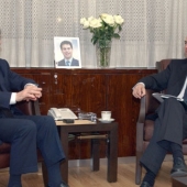 Photo 2 of 25 - Former President meets Ambassador Patrick Laurent 27022008