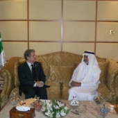 Photo 5 of 25 - Former President meets with Cheikh Nahyan Bin Mubarak 02032008