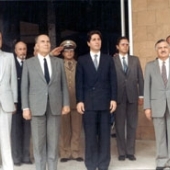 Photo 75 of 88 - President Francois Mitterand in Baabda 20101983