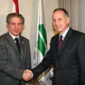 Photo 13 of 56 - Former President meets Nicolas Michel 19042007