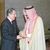 Photo 7 of 25 - Former President meets Prince Selmane Bin Abdelaziz 05032008