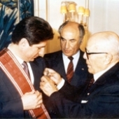 Photo 41 of 88 - Tunisian President Habib Bourghiba 03051986